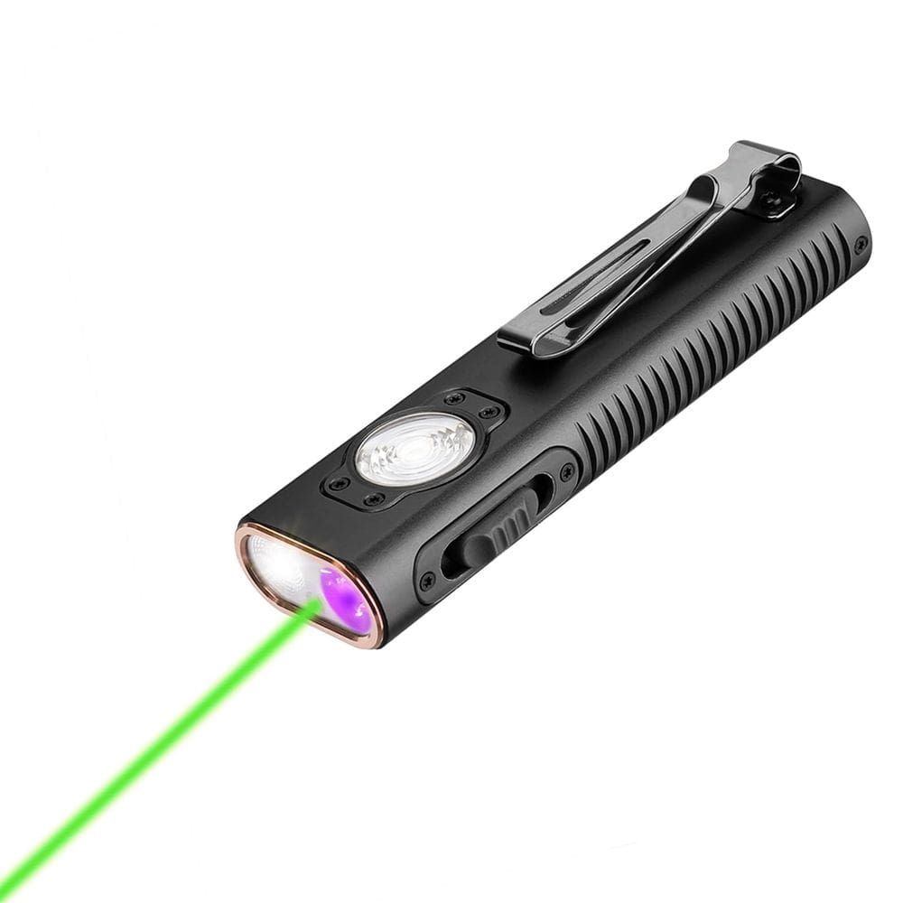 Lanterna TrustFire Mini X3 Recarregável EDC 1050lm preta