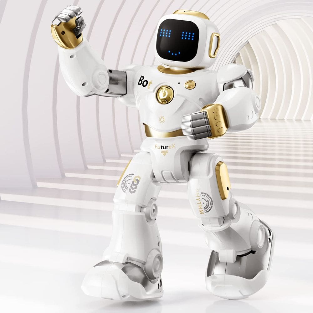 Robô inteligente Ruko Carle grande programável para crianças Gold