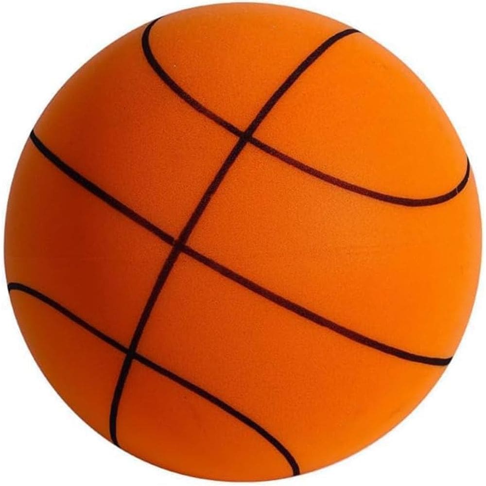 Bola de treinamento interna de espuma genérica Silent Basketball de 24 cm
