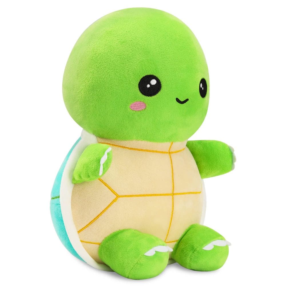 Brinquedo de pelúcia Green Turtle 28 cm de pelúcia para crianças