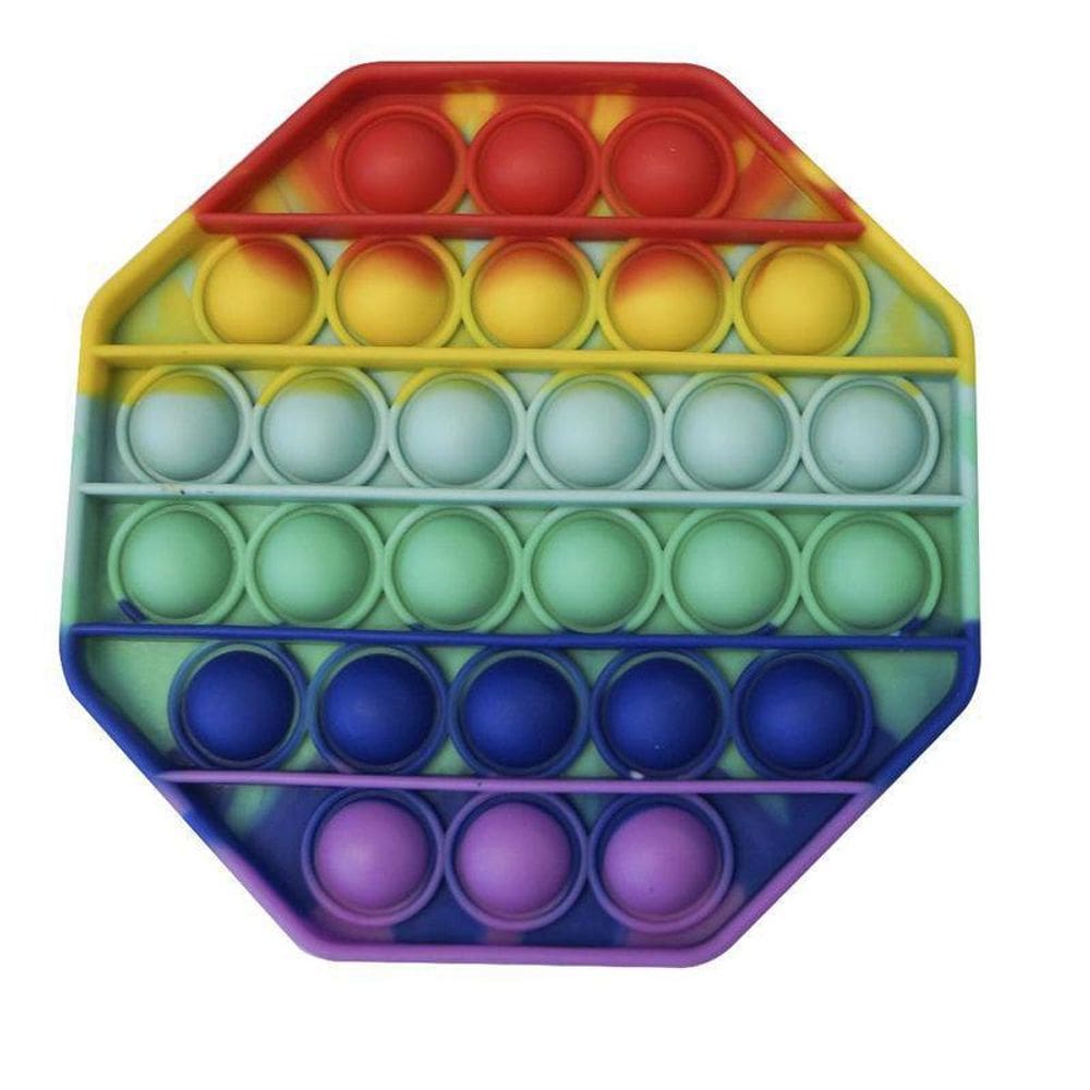 Brinquedo De Atividades - Octógono Arco-Íris - Pop Fun - Pur