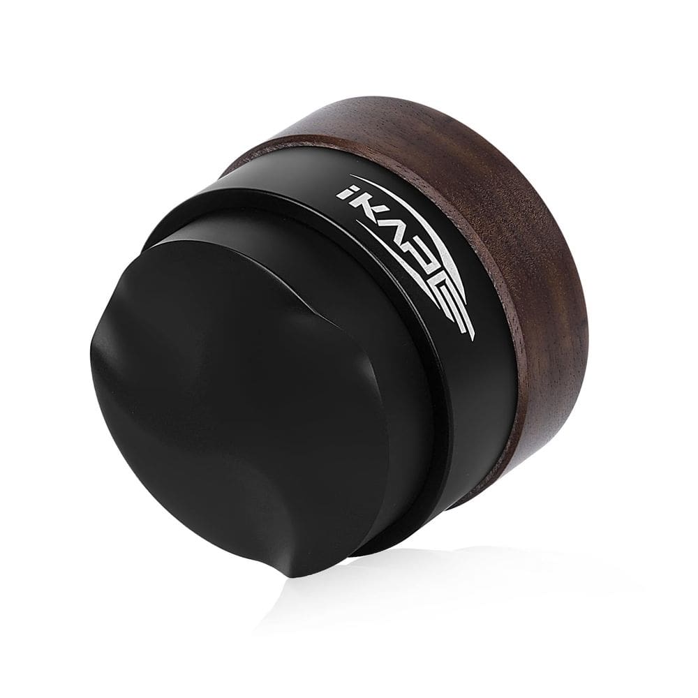 Distribuidor de café IKAPE 51mm com design de cabo de madeira