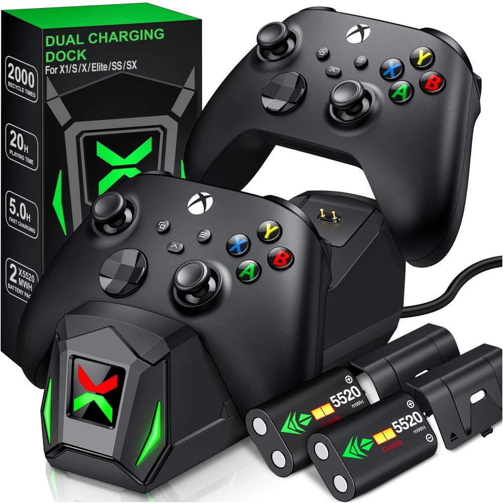 Pacote de bateria recarregável NinaBxy para Xbox One/Series X/S