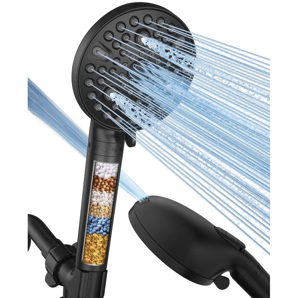 Cabeça de chuveiro MakeFit Handheld com filtro de alta pressão (10 modos)
