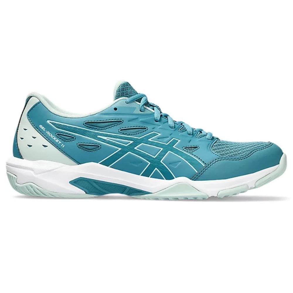 Tênis Asics Gel-Rocket 11 Masculino - Azul Petróleo+Verde