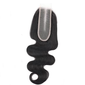 Fecho de renda AUTTO 2x6 HD Transparente Skinlike Body Wave 56cm