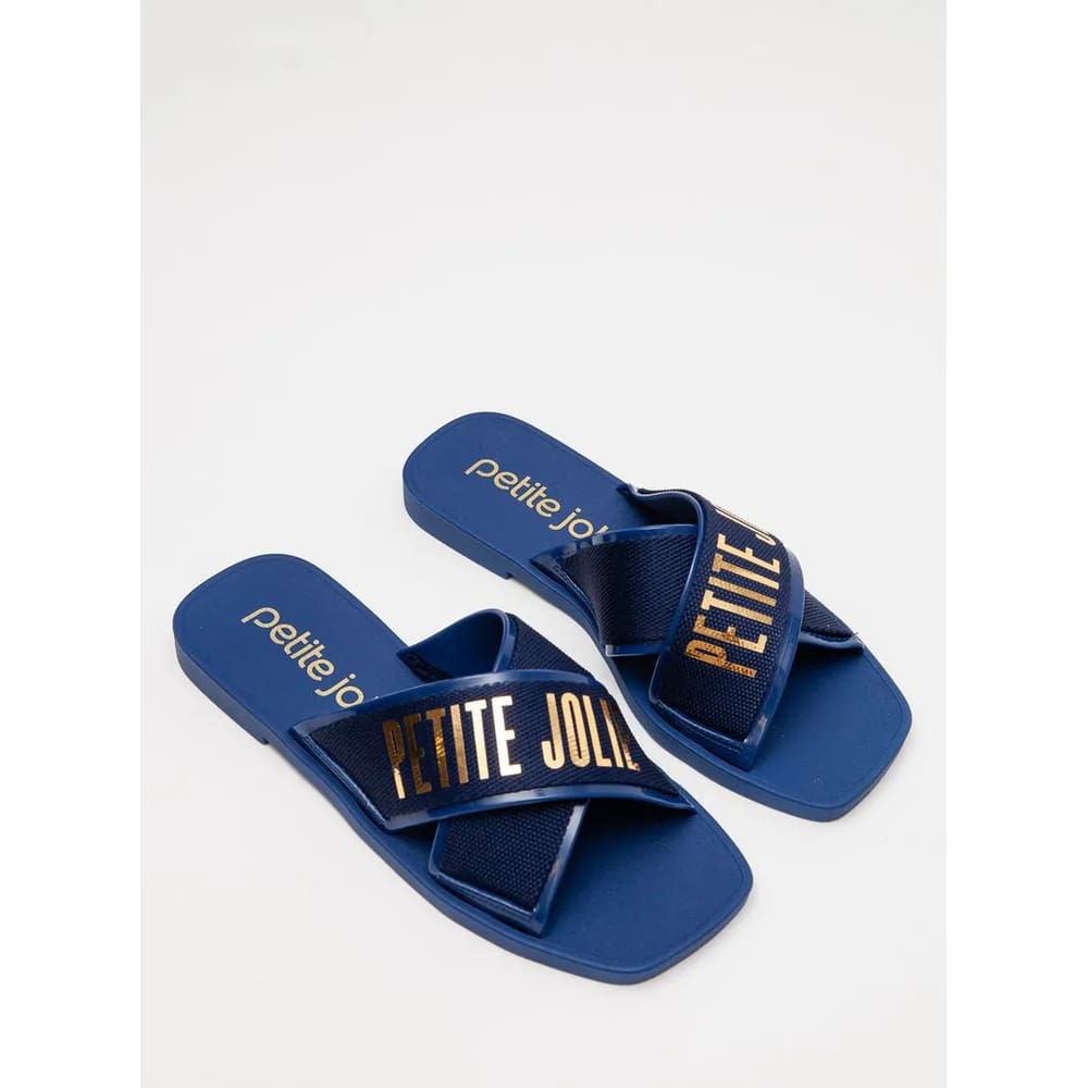 Chinelo Petite Jolie Vibe Dark Blue PJ7611