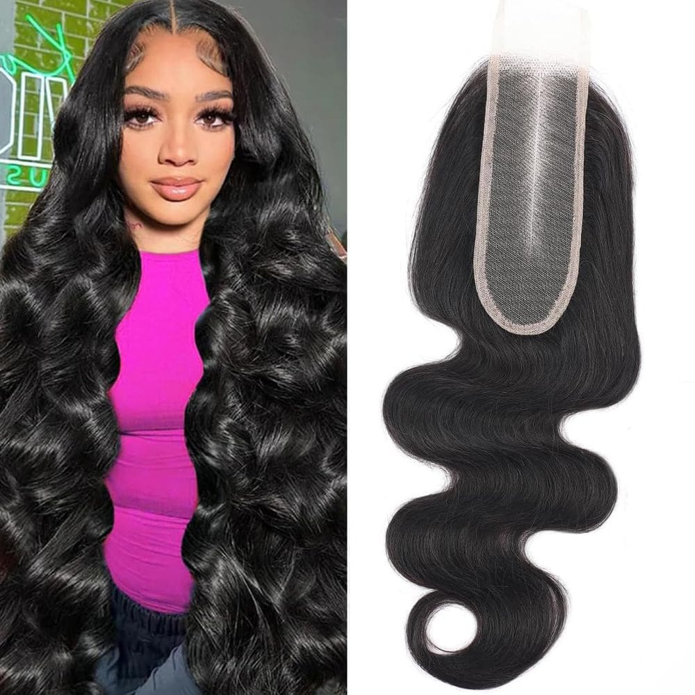 Fecho de renda AUTTO 2x6 Body Wave 40cm 100% cabelo brasileiro