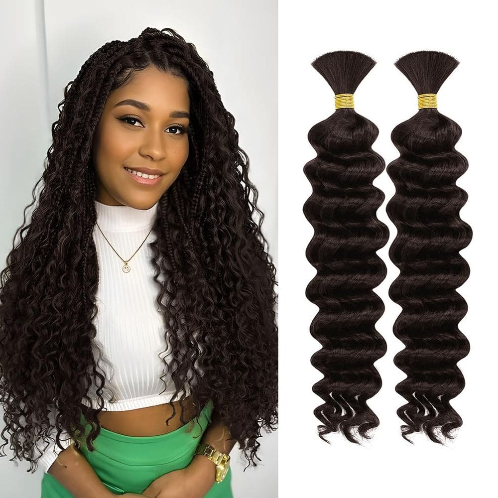 Human Braiding Hair ISWEET Boho Braids 18 polegadas 100g #2