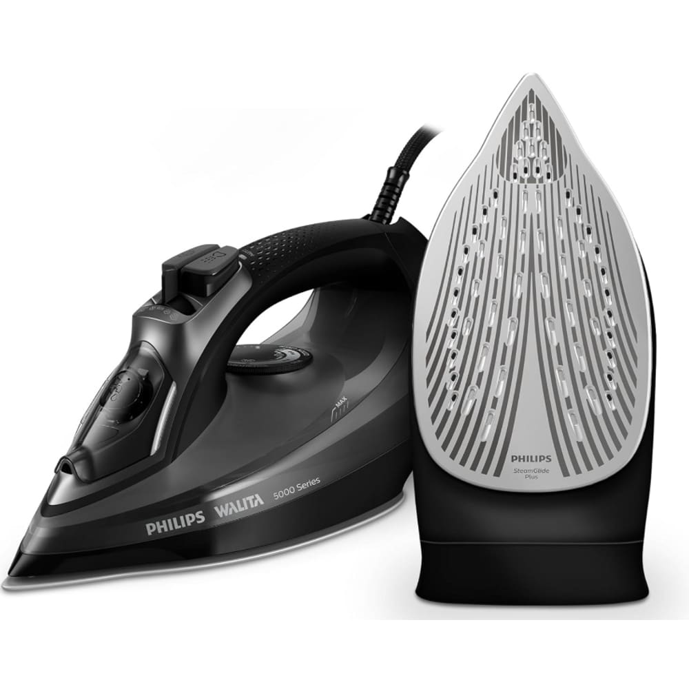Ferro a Vapor 2000W Walita Antiaderente Turbo Black 220V