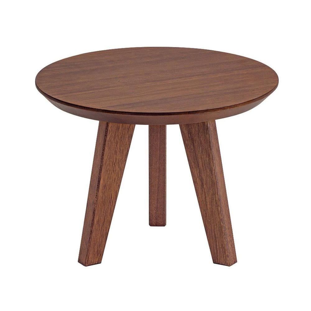 Mesa Lateral Baixa 45cm X 34cm Ecograndis Vertice Nozes