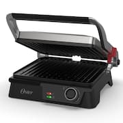 Grill Elétrico Multiuso Sanduicheira Oster, 2 em 1, Inox - OGRL610