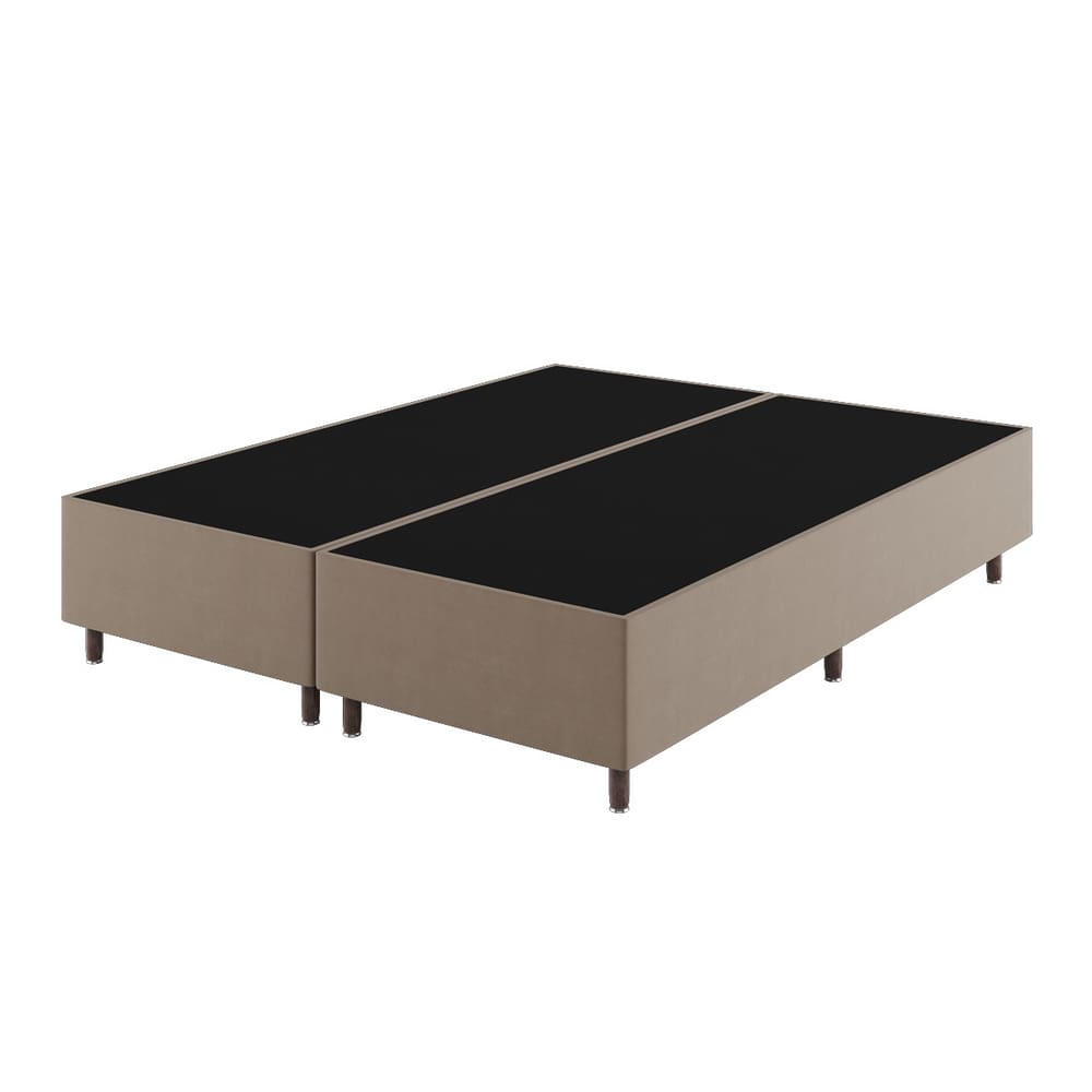 Base Box Queen Size Class (38x158x198cm) Tabaco - Casa Giulia
