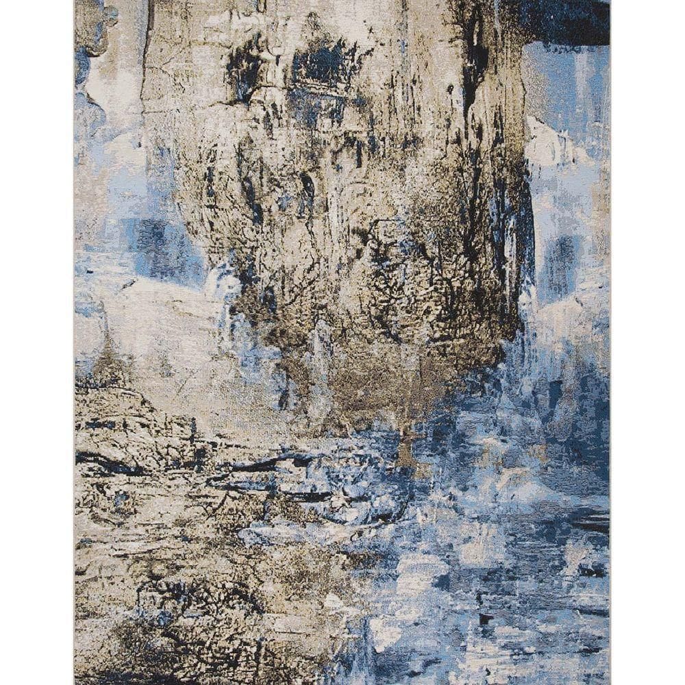 Passadeira Egípcia Paris 04 Azul 0,66x1,20m Edantex