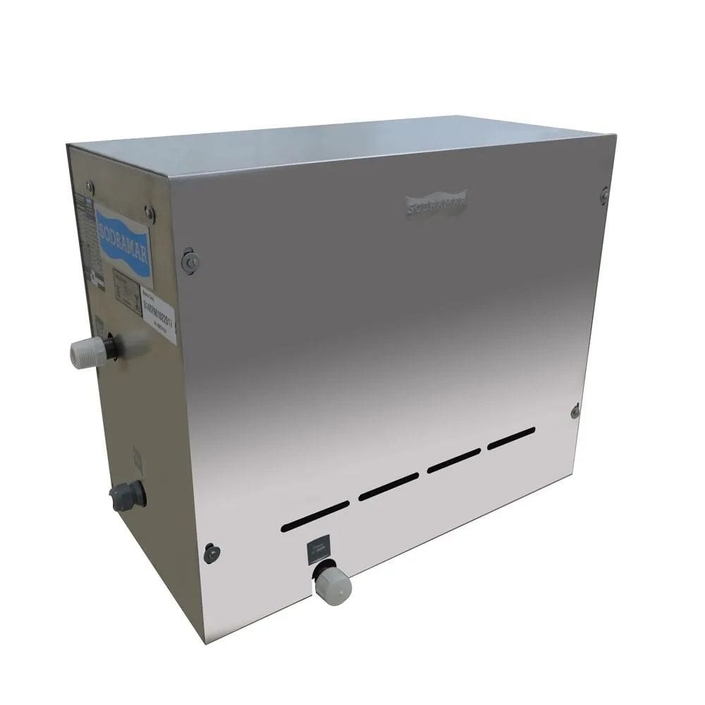 Gerador de Vapor 9 kw Steam Inox p/ Sauna Úmida de até 10 m³ - Sodramar