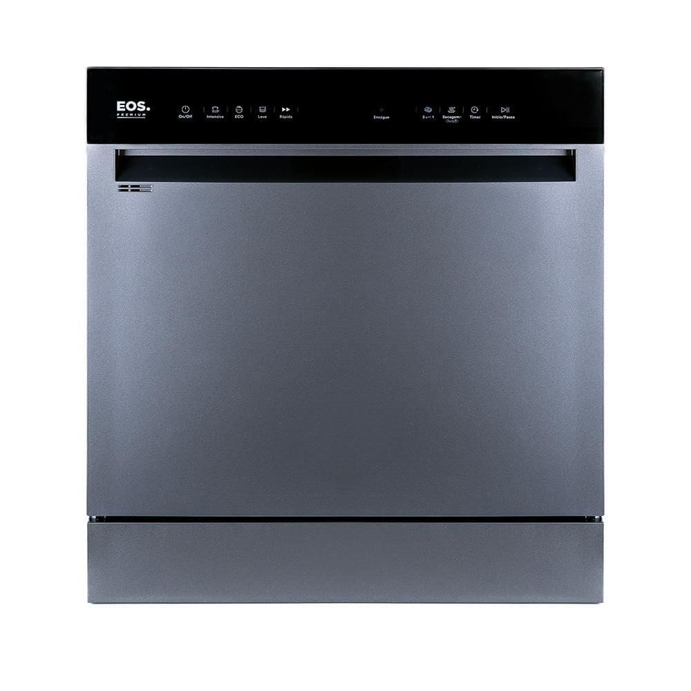 Lava-louças EOS Premium 10 Serviços Prata ELL08S 110V
