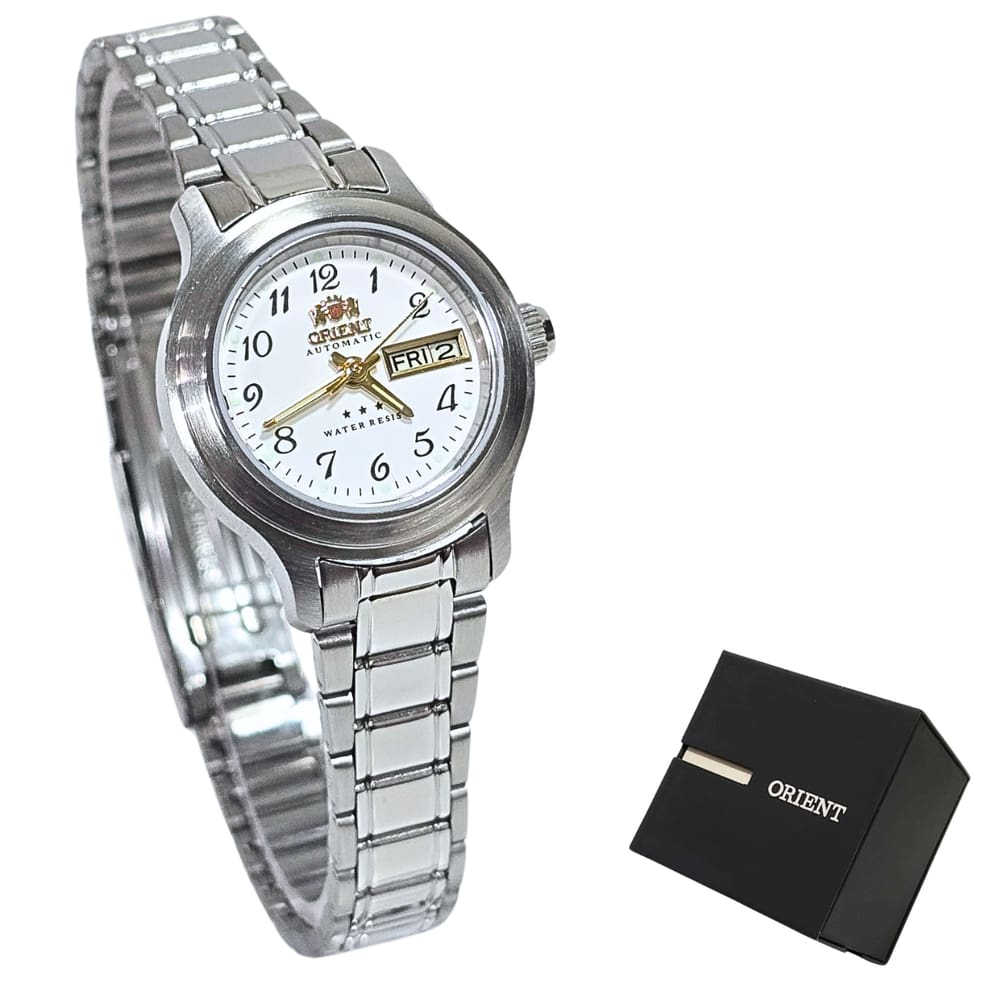 Relógio Orient Feminino Automático Analógico Prateado 559WA6NH B2SX