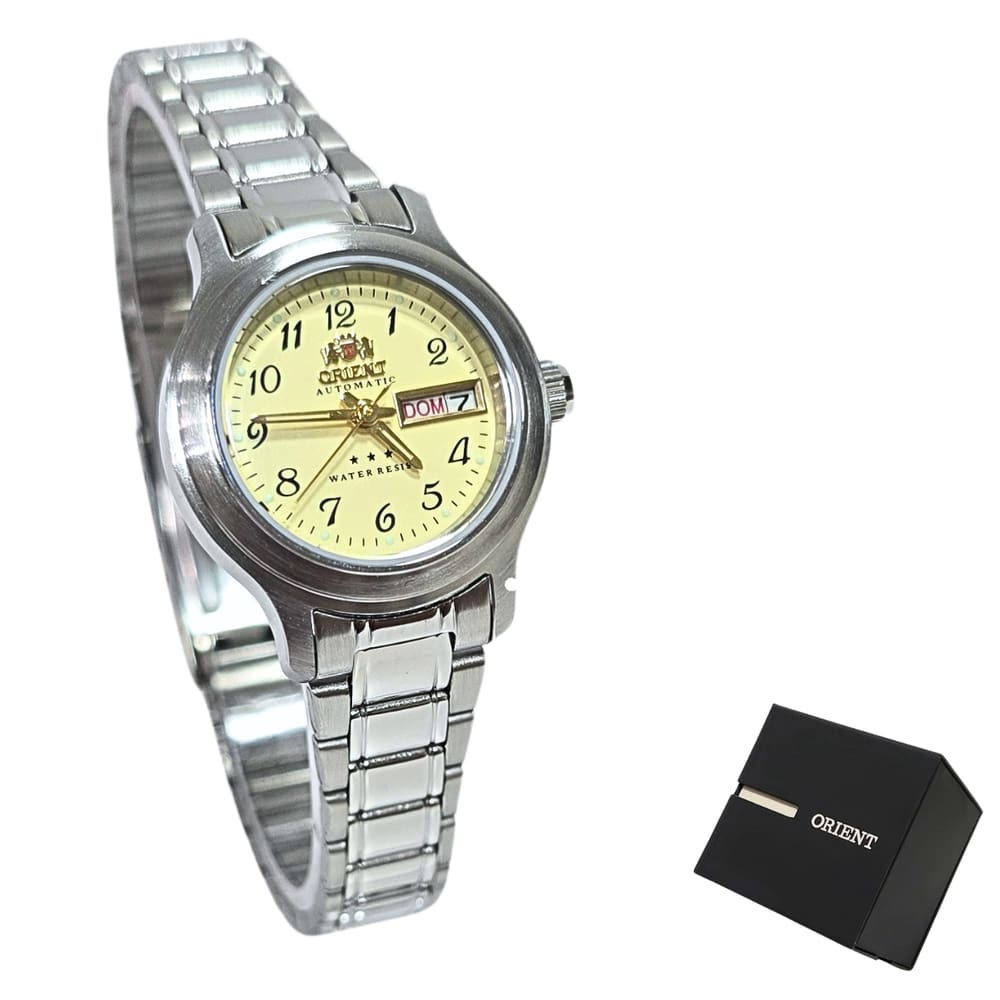 Relógio Orient Feminino Analógico Automático Prateado 559WA6NH C2SX