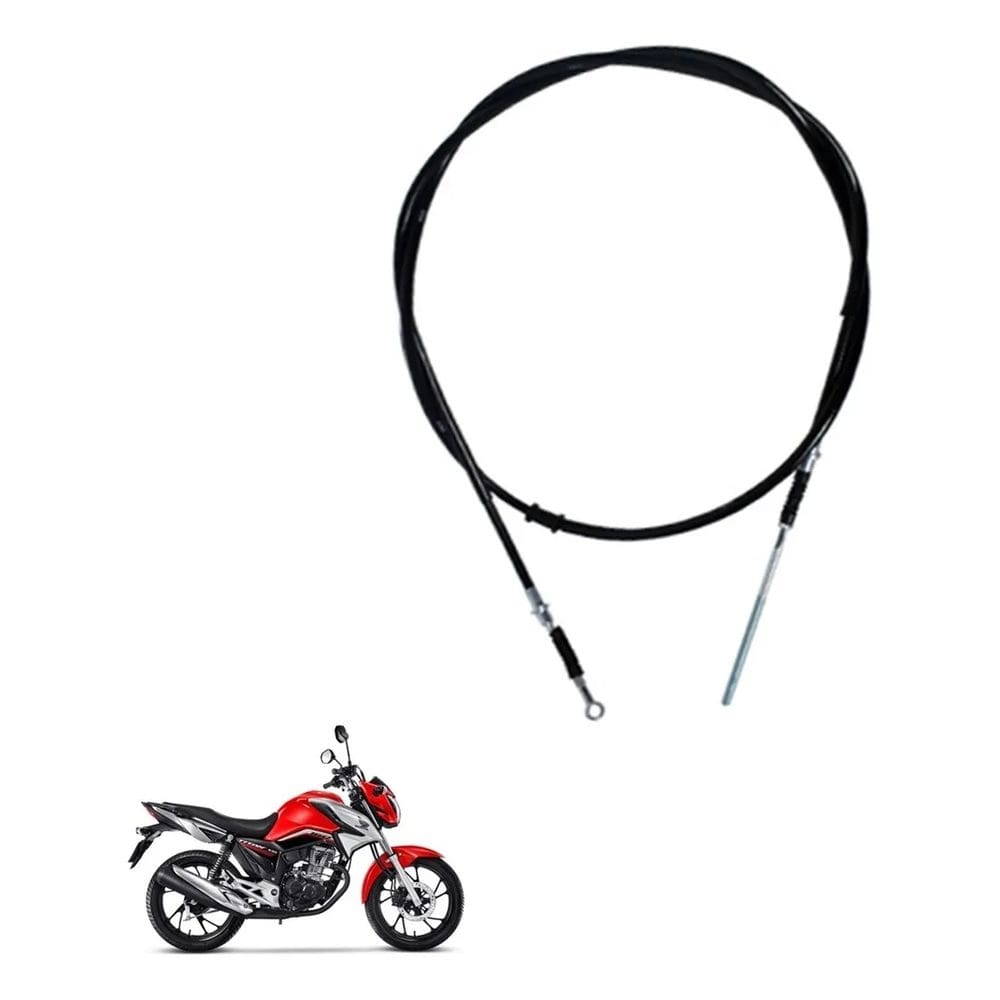 Cabo De Freio Moto Unitario Cbs Titan 160 2018 2019 2020 Traseiro Shiver