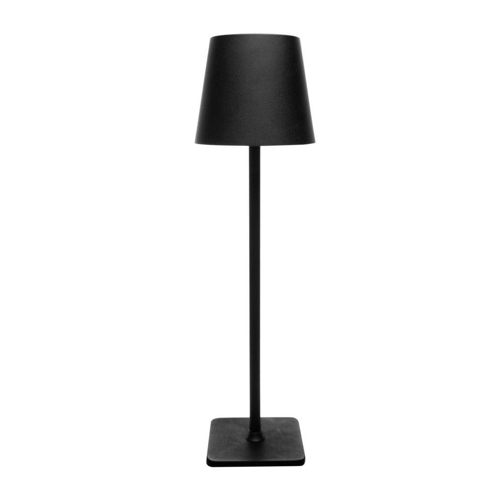 Luminária de Mesa Led 3 Tons Usb Elegance 9,5 x 38 cm Preta Lyor
