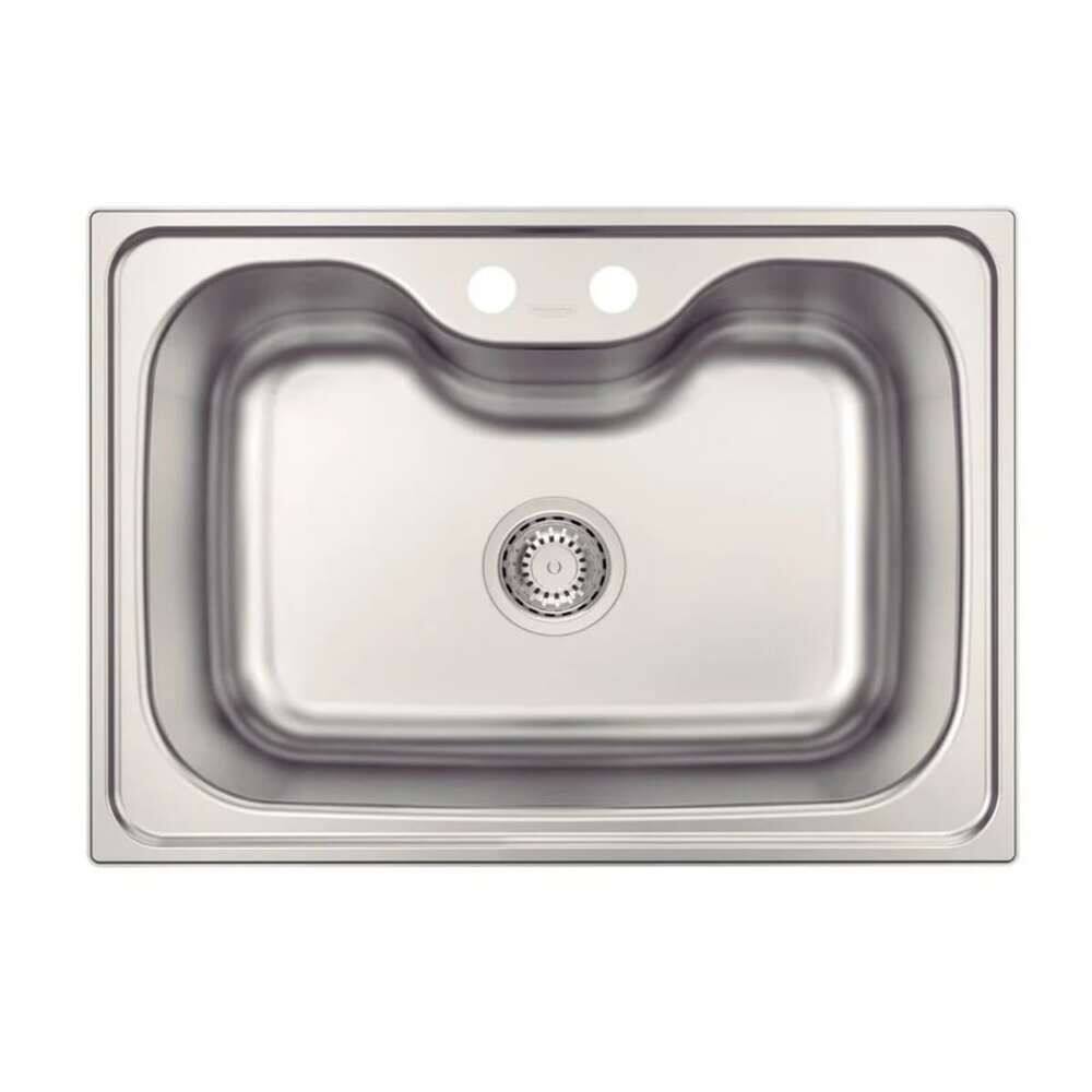 Cuba Tramontina Morgana Undermount 60 FX 69x49 cm em Aço Inox Acetinado com Válvula - 93806192