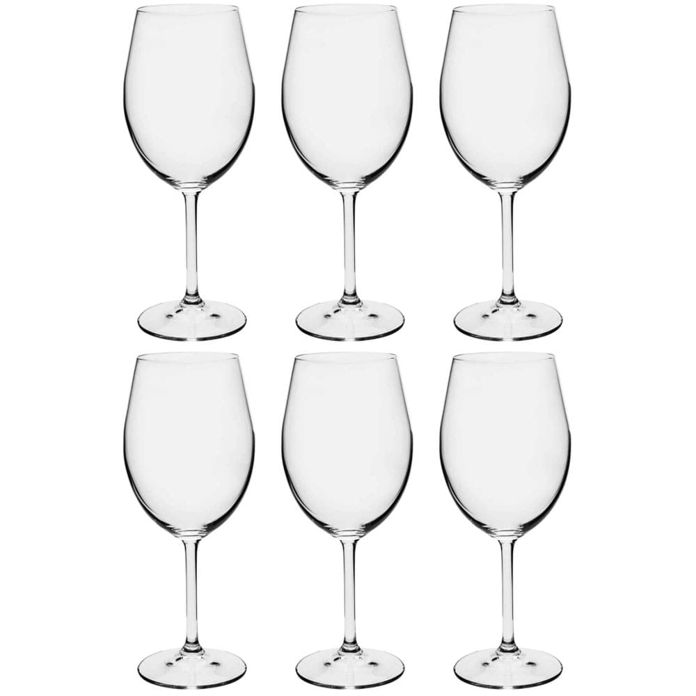 Jogo de 6 Taças para Vinho Branco de Cristal Ecológico Gastro 350ml - Bohemia