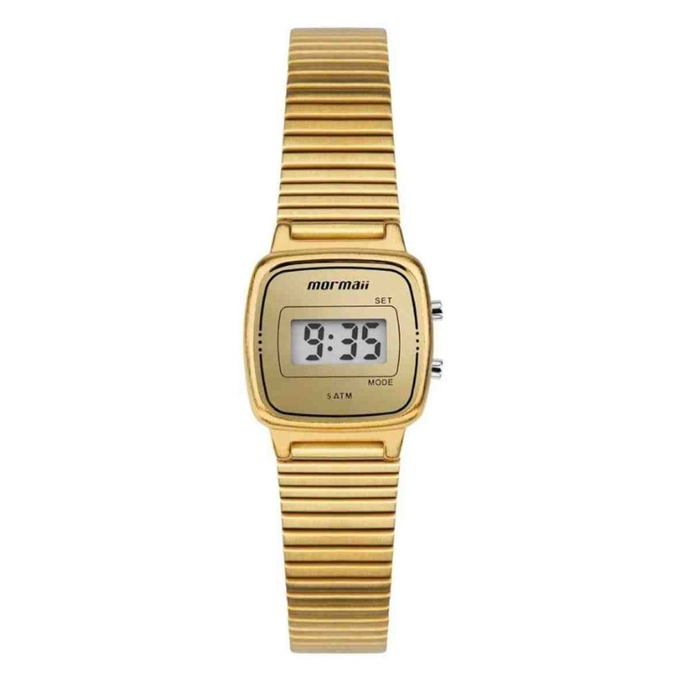 Relógio Mormaii Vintage Dourado Feminino MO05301A/4D
