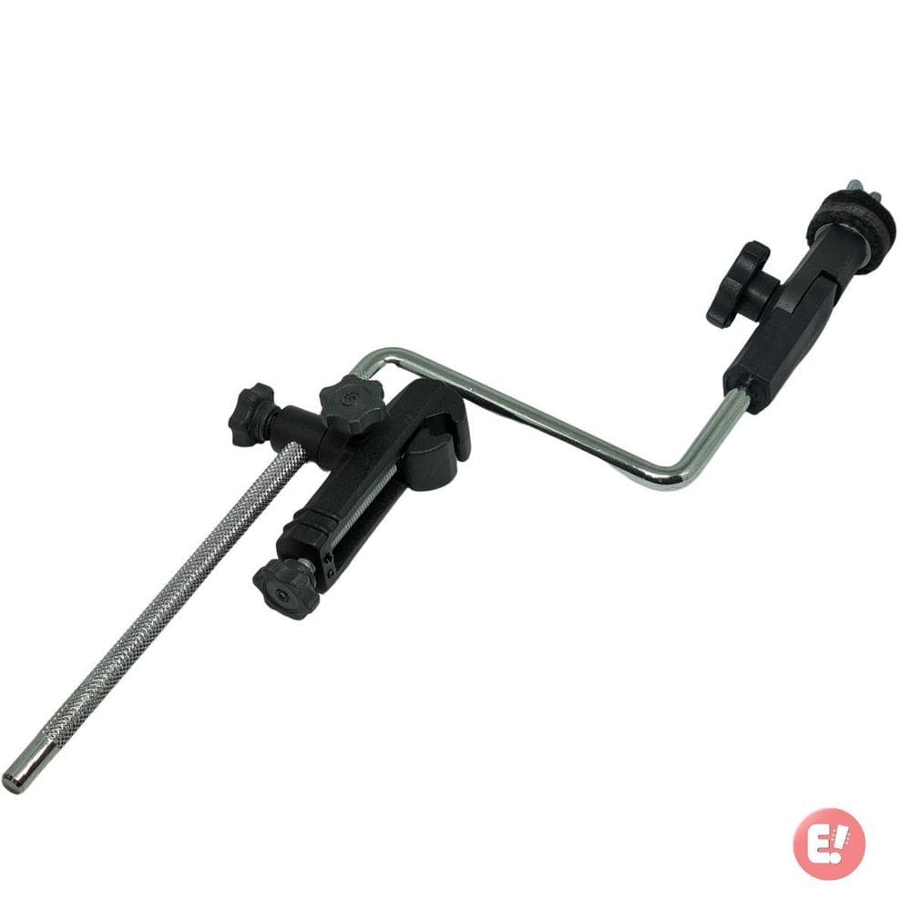 Clamp Bateria Haste P/ Prato Clp-01 Durável Ajustável