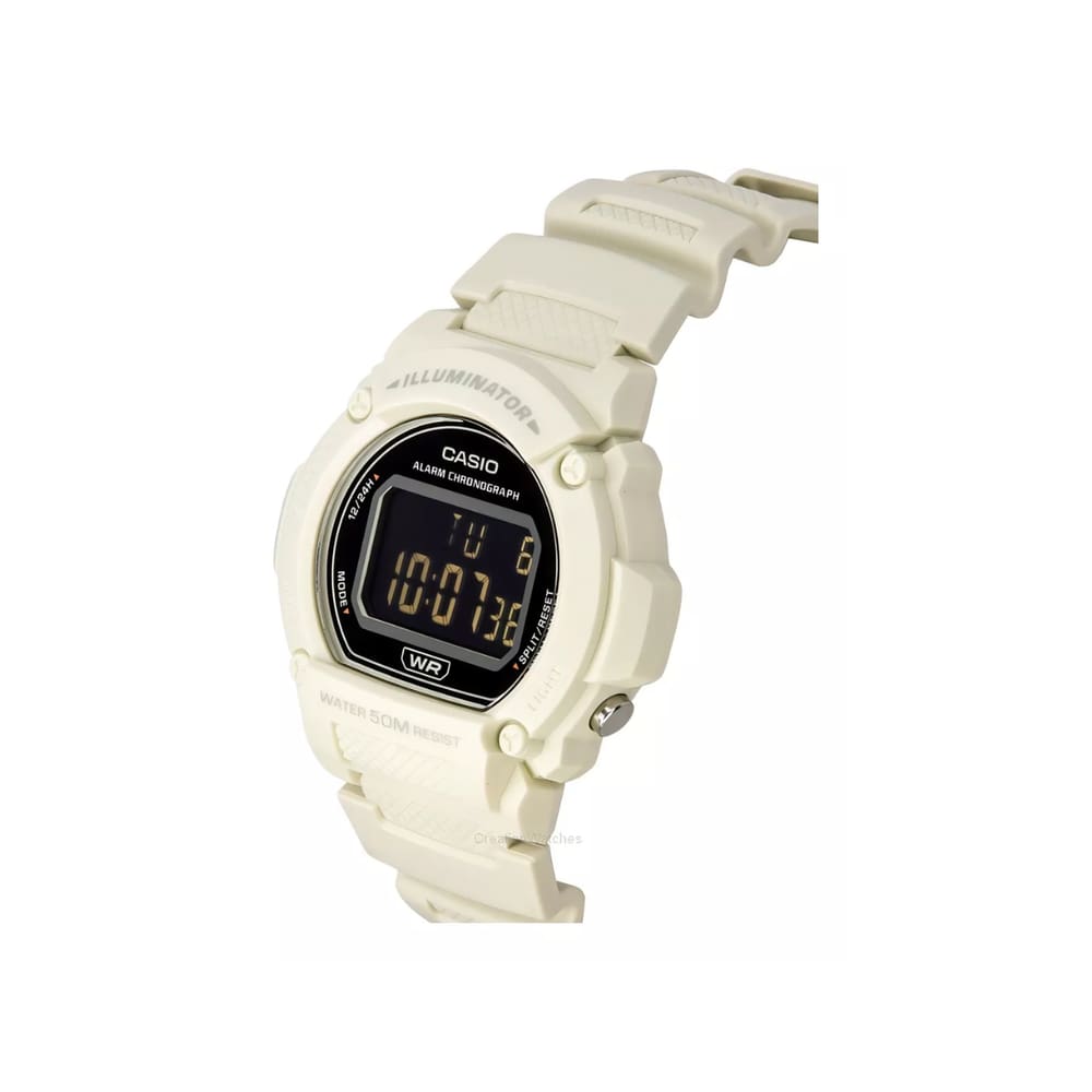 Relógio Casio Branco Feminino W-219HC-8BVDF-SC