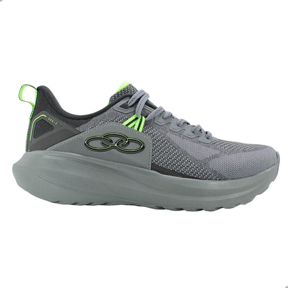 Tênis Masculino Olympikus Zex 2 grafite Preto