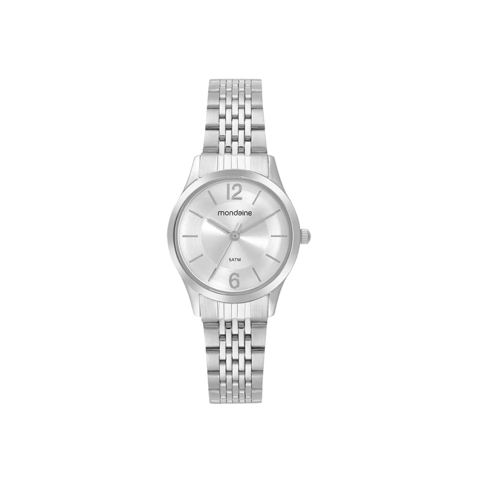 Relógio Mondaine Prata Feminino 32698L0MVNE3