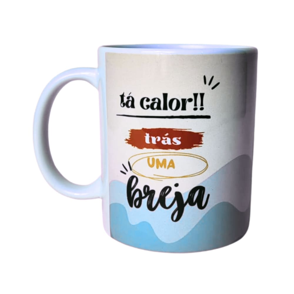 Caneca Café Porcelana Breja Capivara | Artesanal