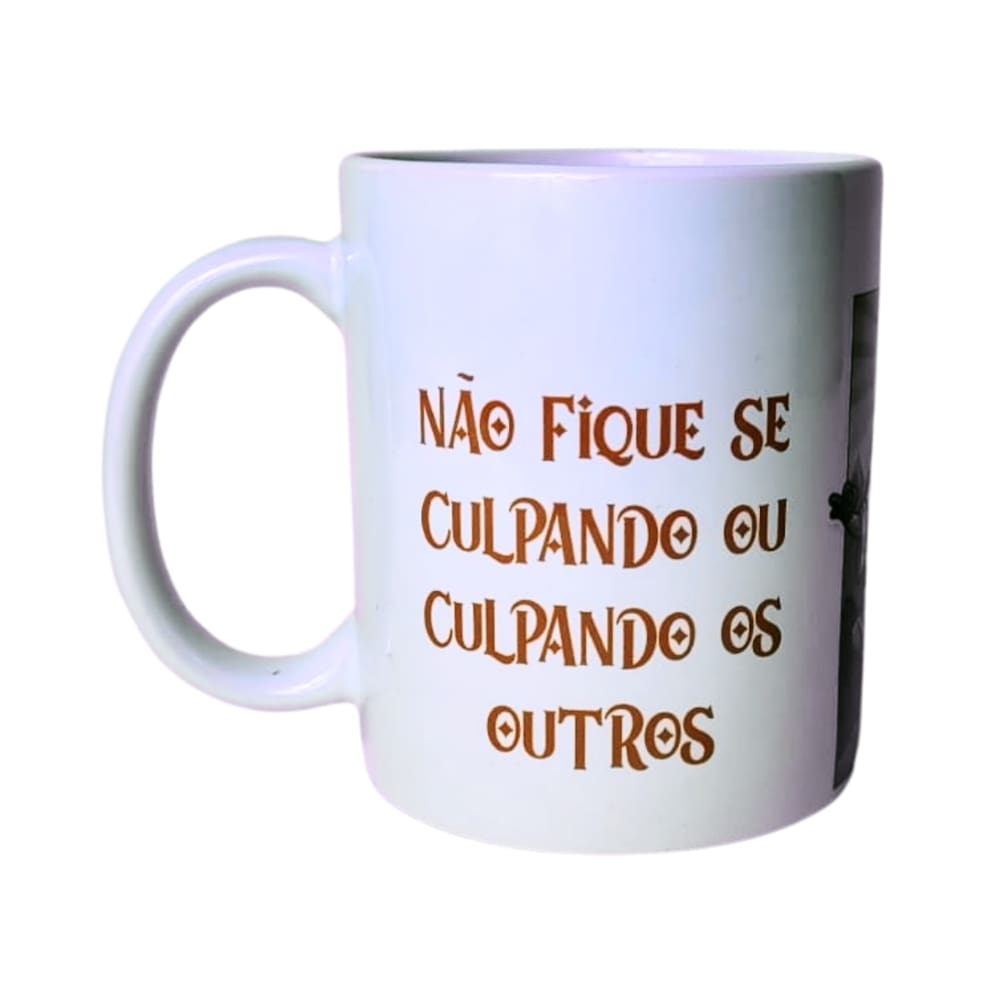 Caneca Café Porcelana Feng Capivara | Artesanal