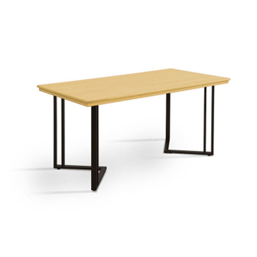 Mesa de Jantar Industrial em Madeira Maciça Michigan 160x80 - Imbuia
