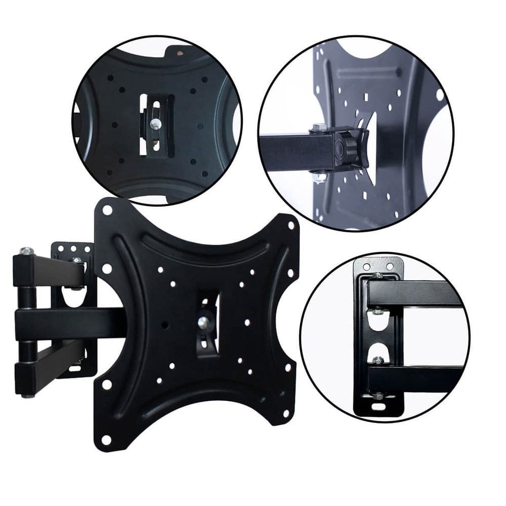 Suporte Articulado TV 26 a 55 Polegadas Com Rotação 360 Universal