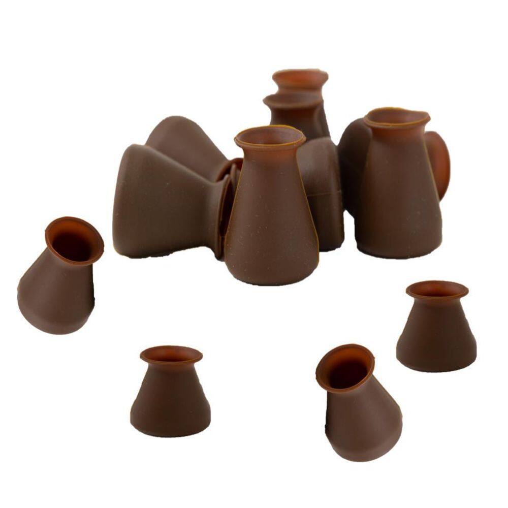 8 Pçs Pé Palito Proteção Em Silicone Para Moveis 15Mm A 23Mm