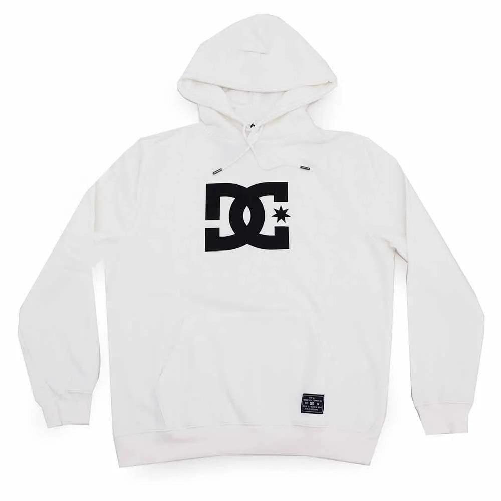 Moletom DC Shoes Canguru DC Star WT25 Masculino Branco