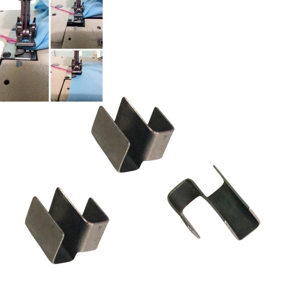 3 Guia De Bainha Barra Rebater Elástico Galoneira Industrial