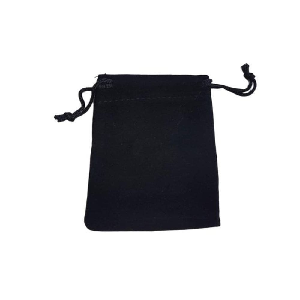 Kit 25 Saquinhos Veludo 7X9Cm Preto