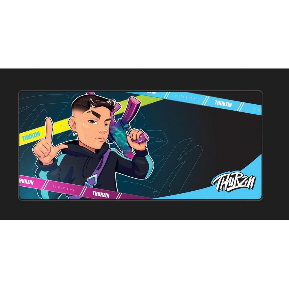 Mousepad Force One Skyhawk Thurzin - Tam Xxl  900X400 Mm 