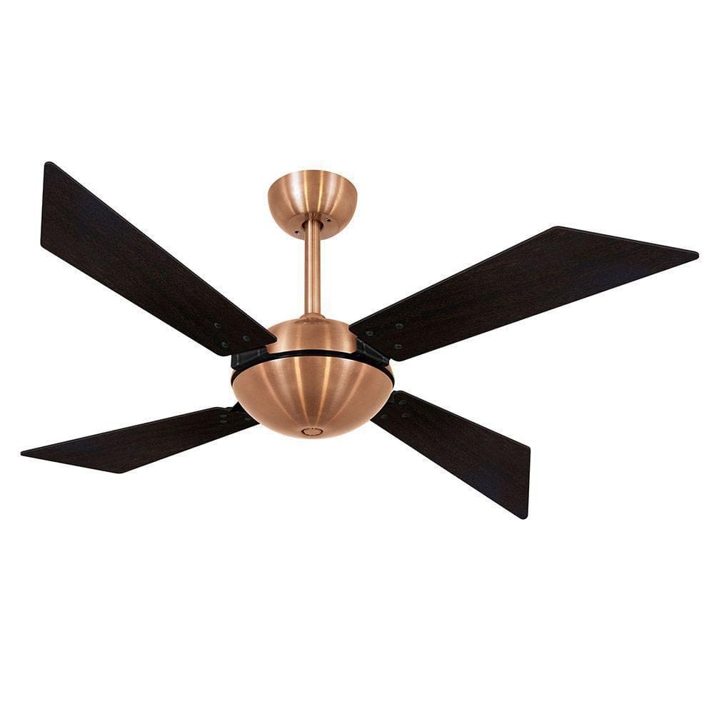 Ventilador De Teto Volare Cobre Tech Office 4 Pás 220V