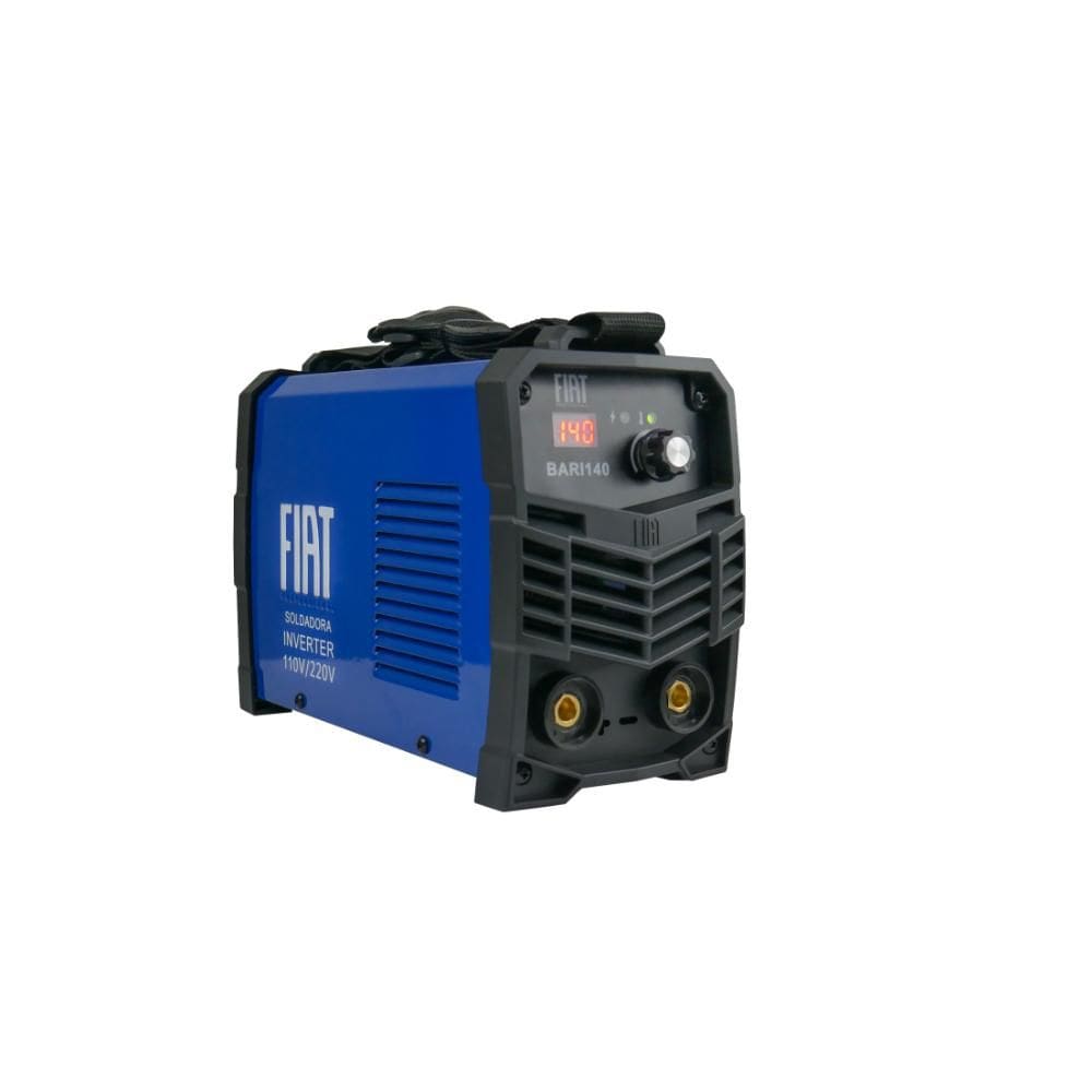Máquina de Solda Inversora 140A com Seleção Automática 110/220V FIAT BARI140 Cor Azul