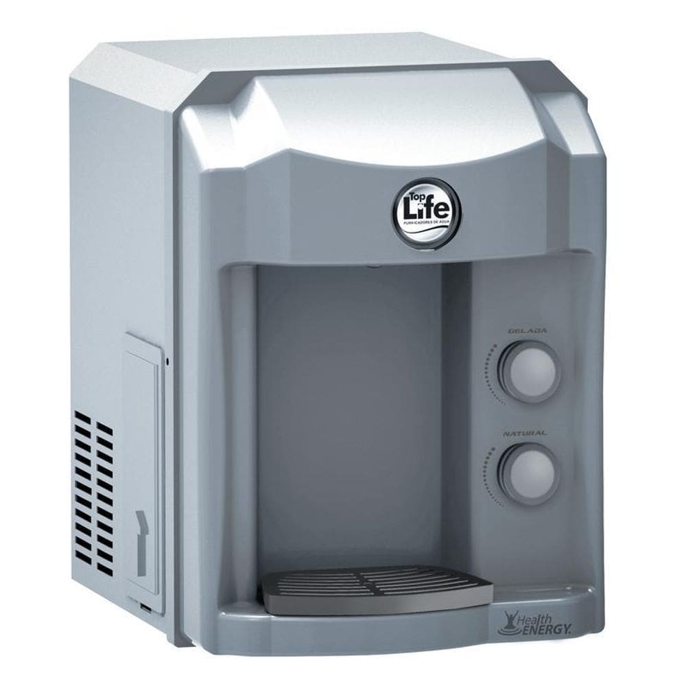 Purificador Água Top Life Health Energy Alcalina Prata 220V