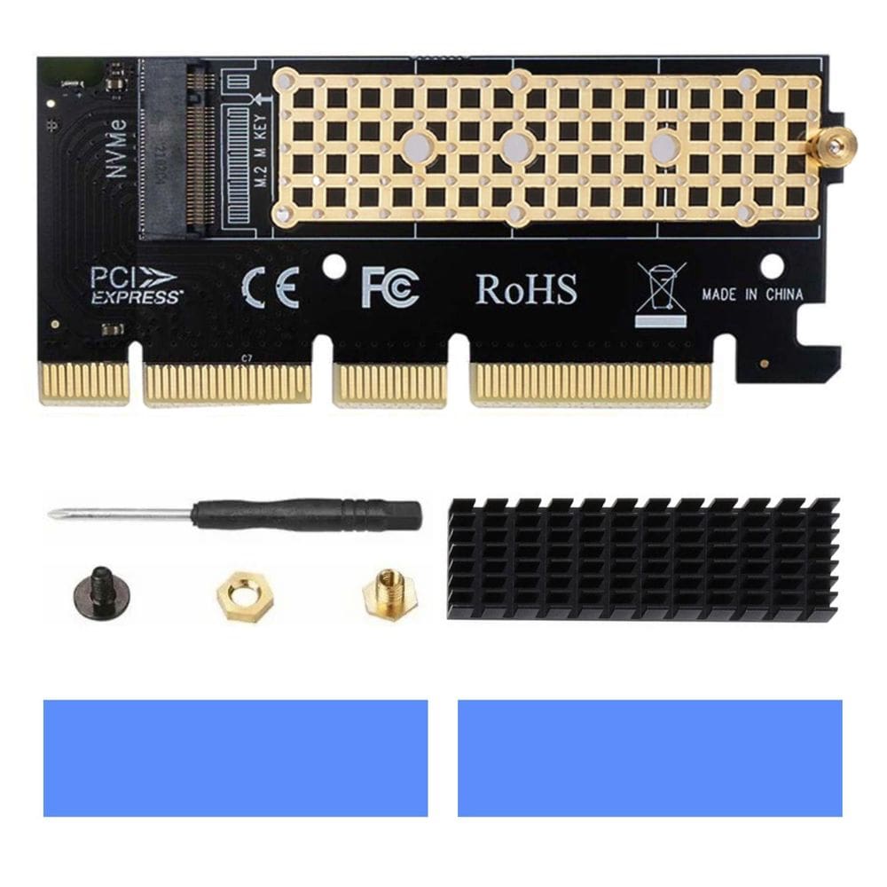 Adaptador Placa Conector Para Ssd M2 Nvme Pci-E + Dissipador