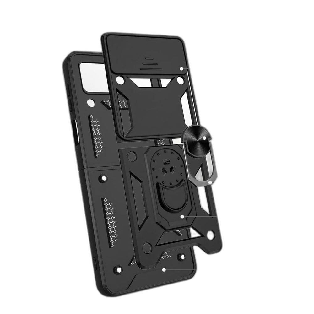 Capa Protetora Resistente para Galaxy Z Flip 3 - Preto