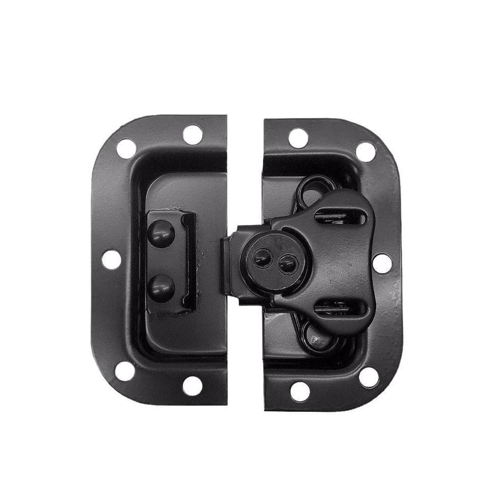 Kit 24 Fecho Borboleta Preta Para Case 8 X 8 Cm Yr2302 Black