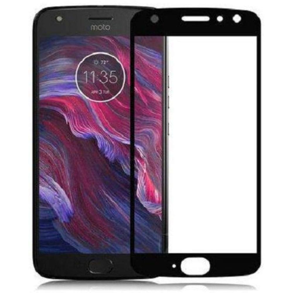 Película De Vidro 3D 4D 5D Para Moto X4 Xt1900 - Cor Preta