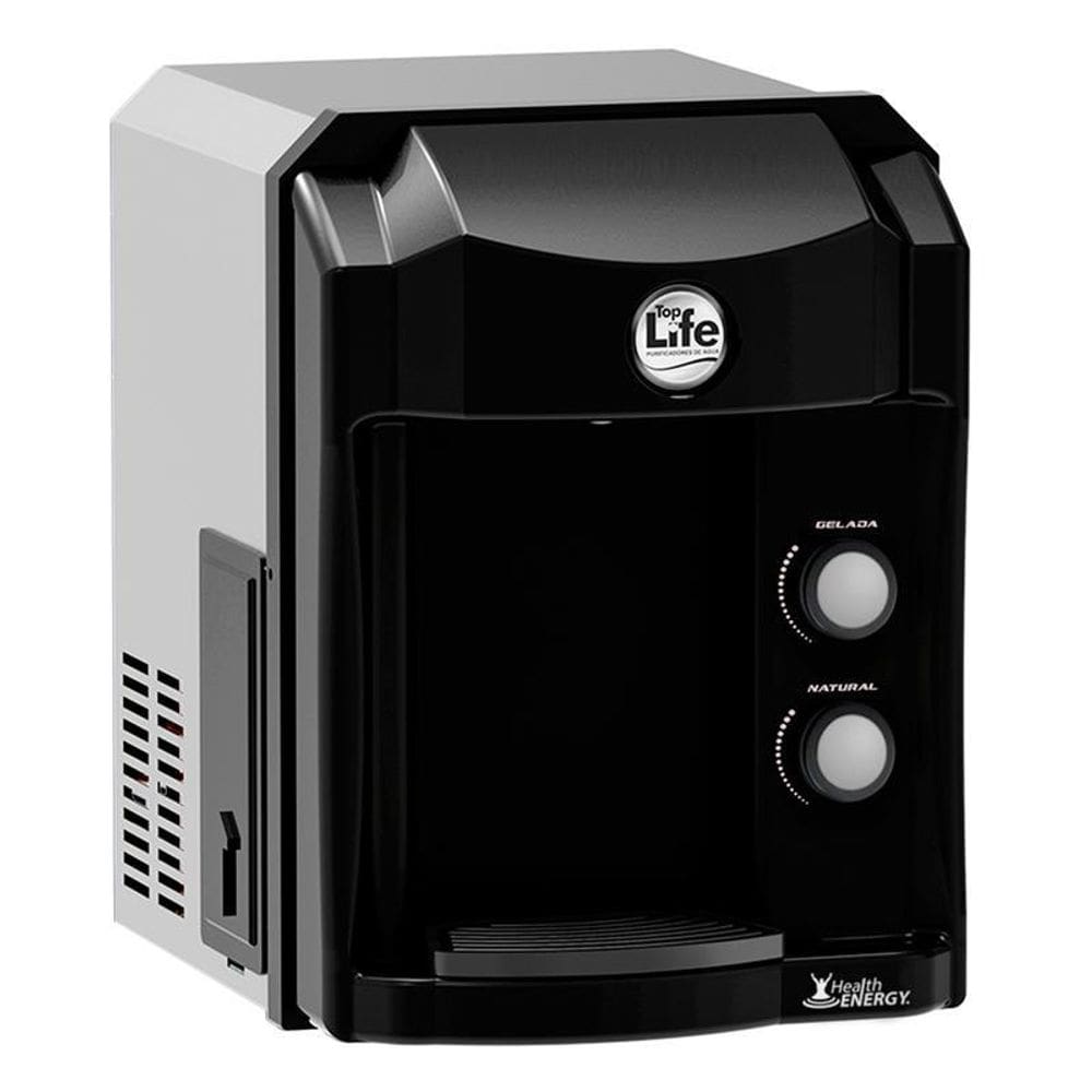 Purificador Água Top Life Health Energy - Preto 220V