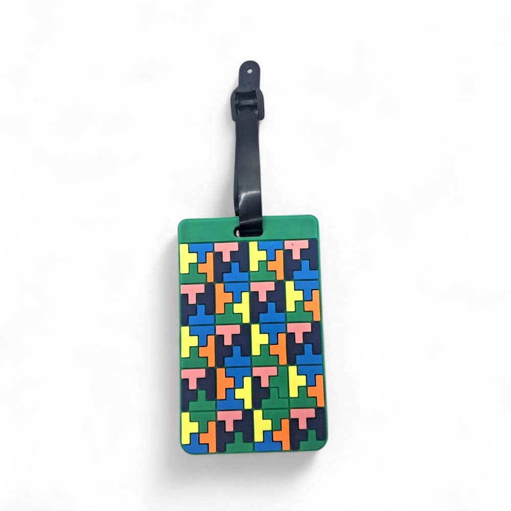 Capinha Protetora de Bilhete e Documentos Tetris Color 11 cm