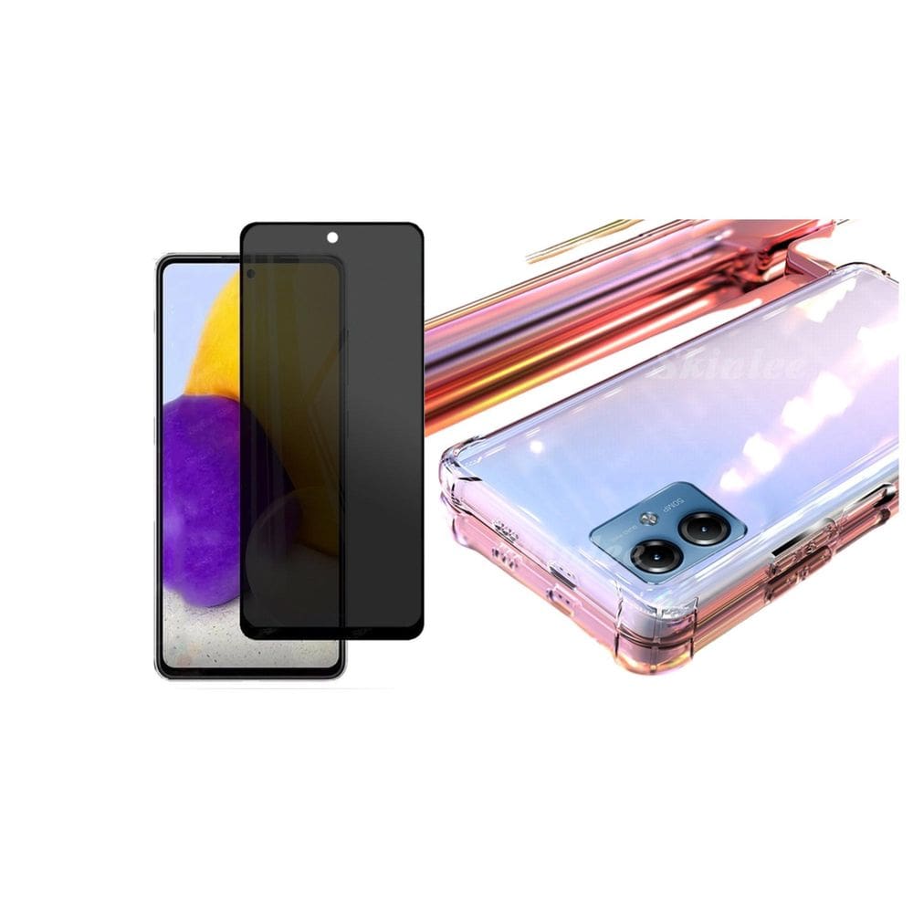 Capa Silicone Transparente G84 + Película Privativa